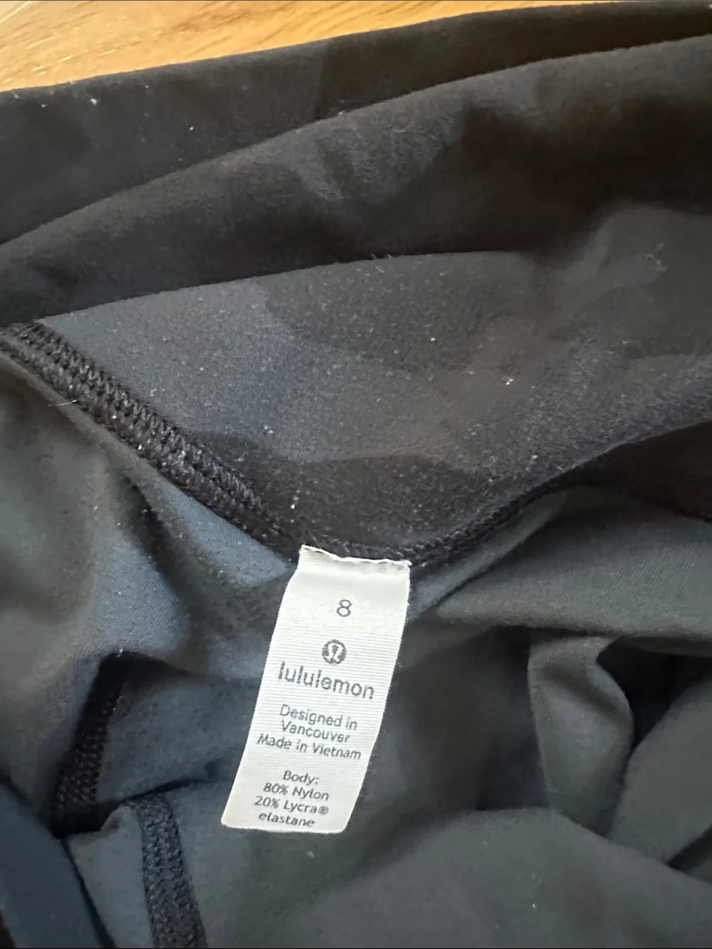 lululemon athletica Black Camo High-Rise Leggings